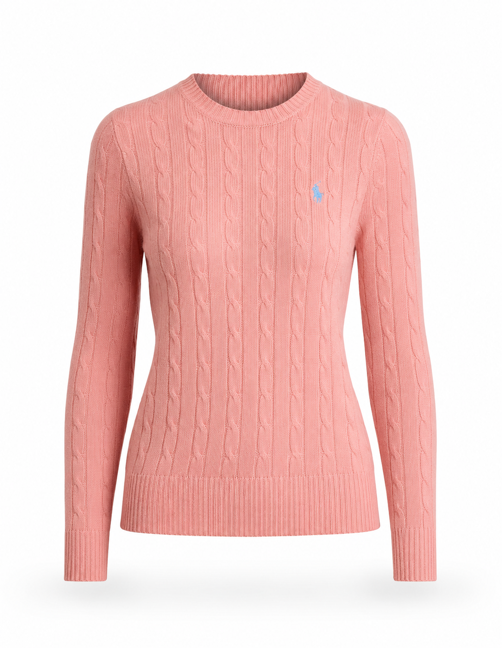SWEATER TRENZADO - POLO BORDADO