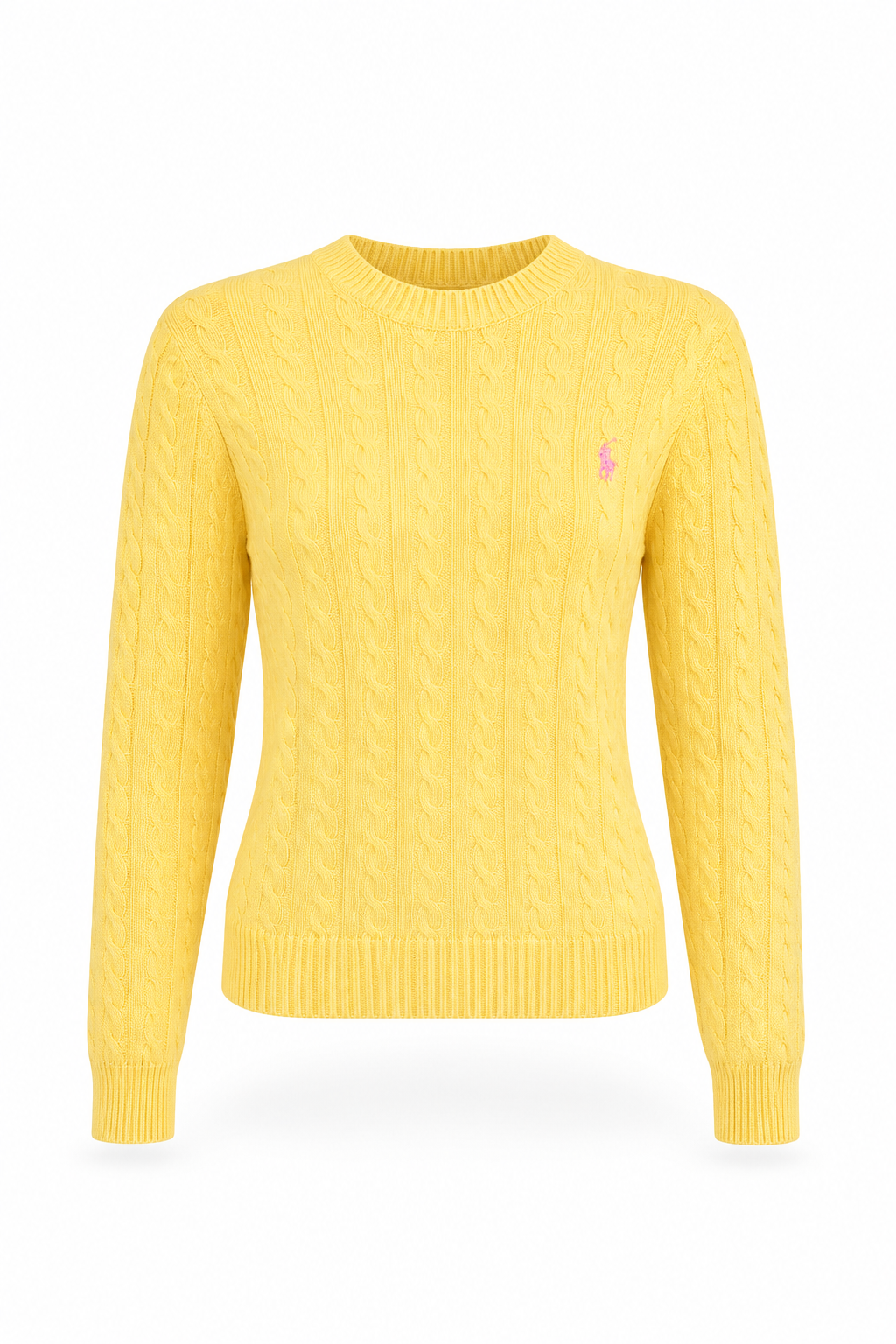 SWEATER TRENZADO - POLO BORDADO