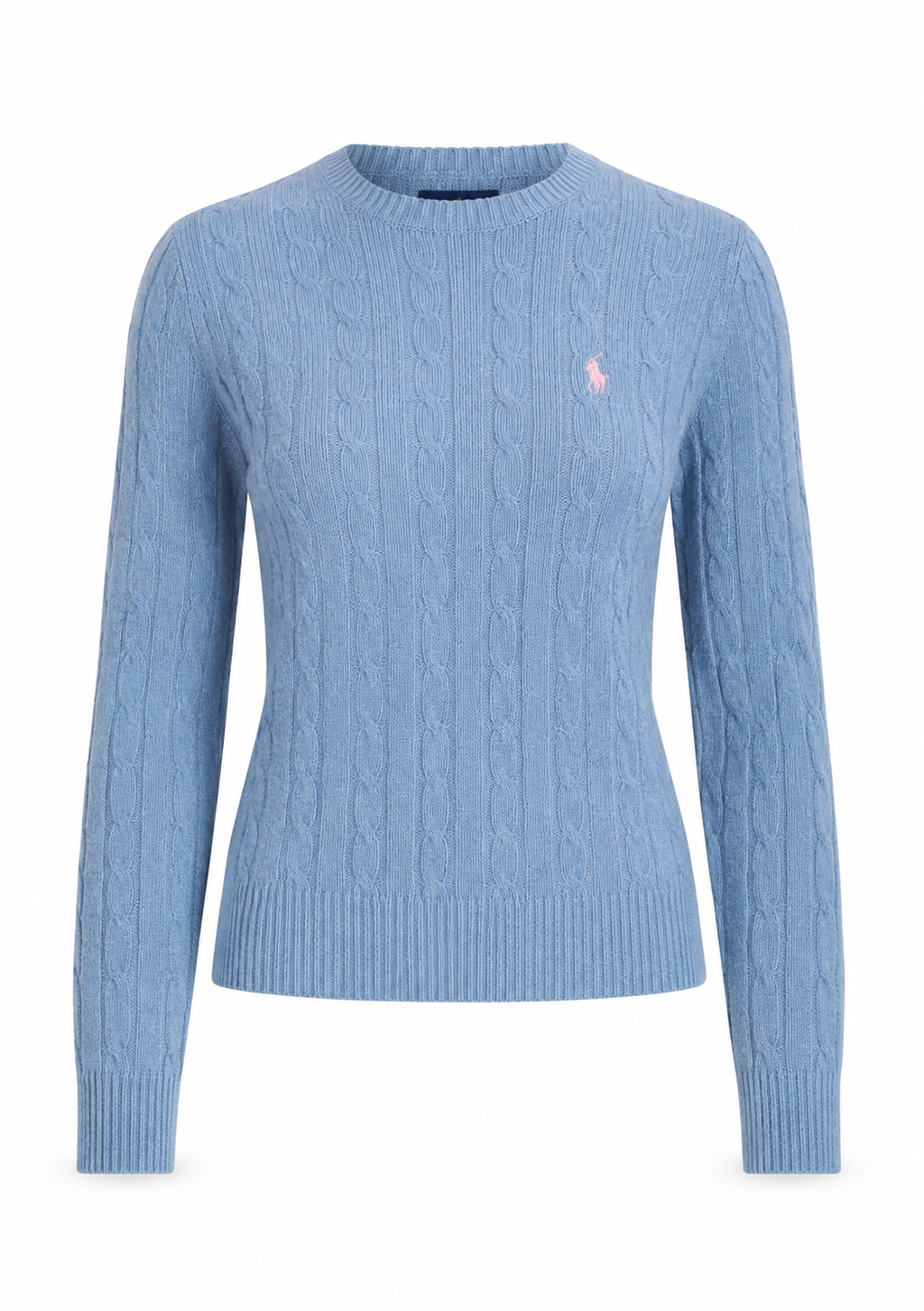 SWEATER TRENZADO - POLO BORDADO
