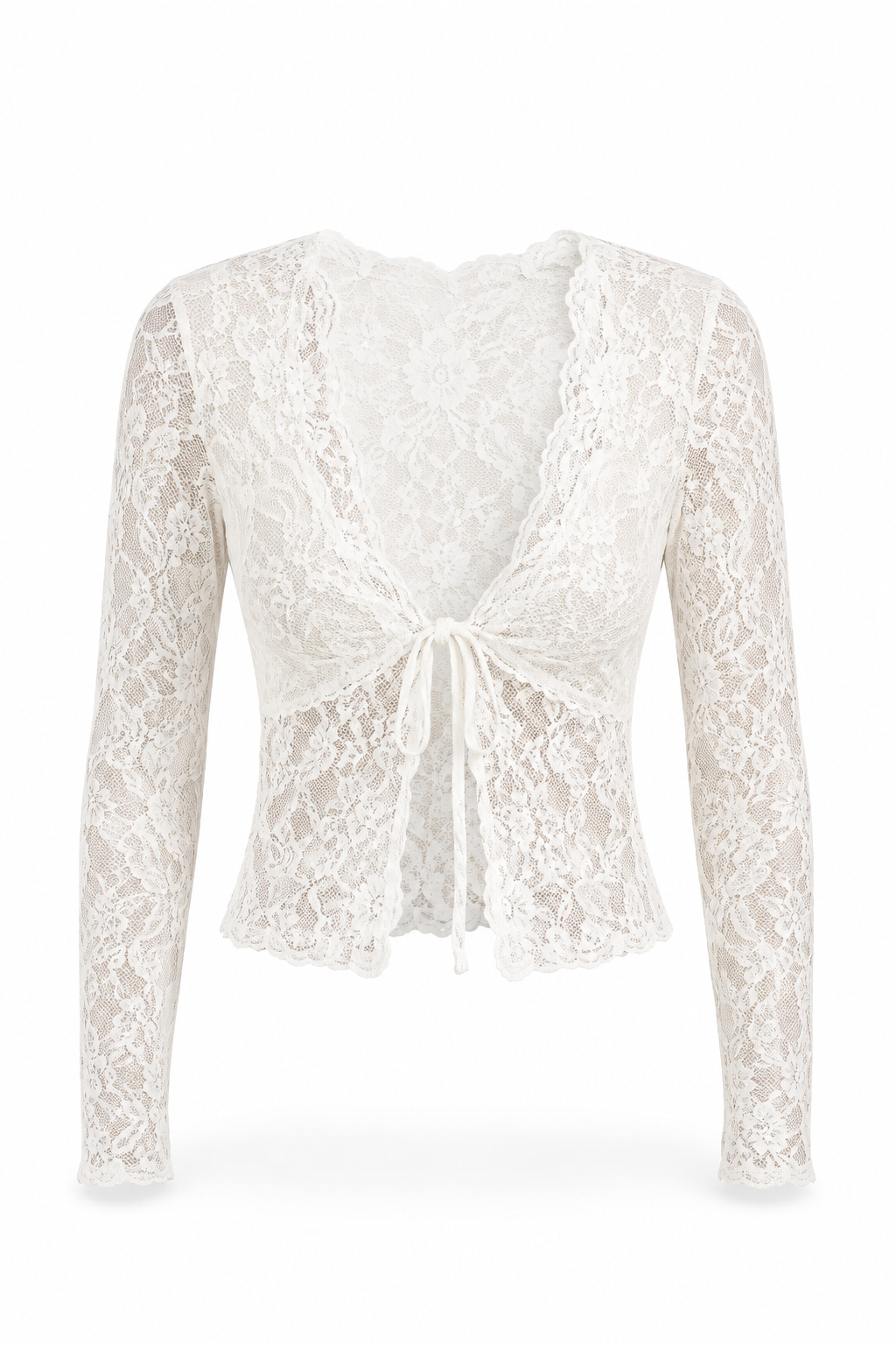 TOP ENCAJE MARIPOSA